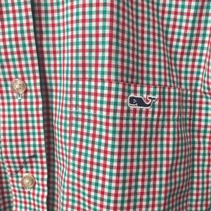 Vineyard Vines Men's Multicolor Checkered Dress Shirt